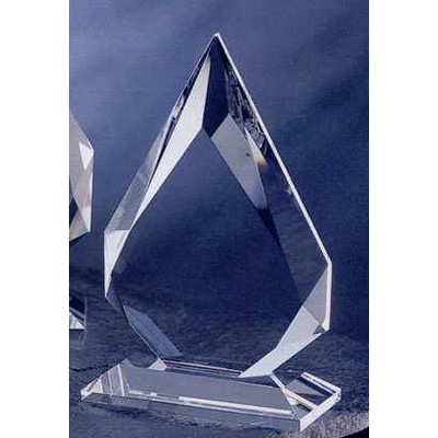 Crystal Diamond Award (8"x5 3/4"x13/16)