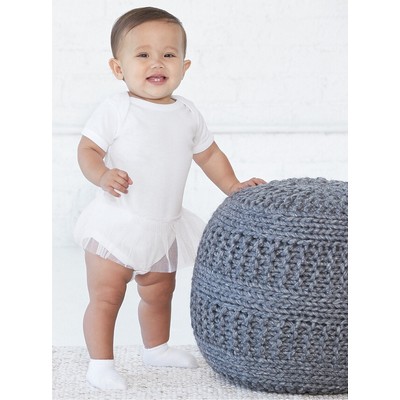 Rabbit Skins Infant Tutu Baby Rib Bodysuit