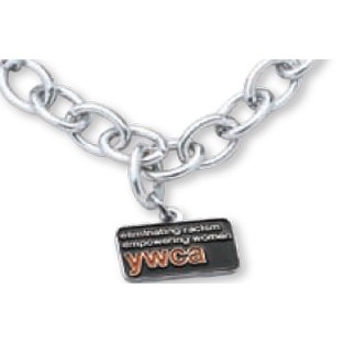 Link Charm Bracelet Thick Link w/1 Charm