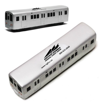 Silver Metro Train Stress Reliever