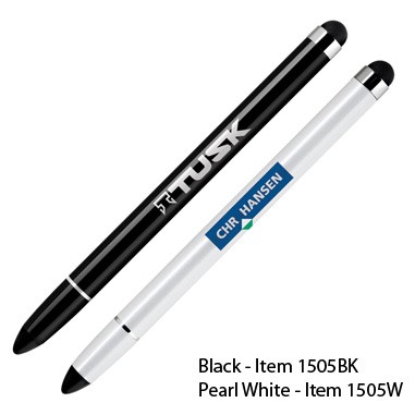 Aluminum Stylus - Pearl White (Screened)