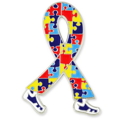 Autism Awareness Walk Lapel Pin