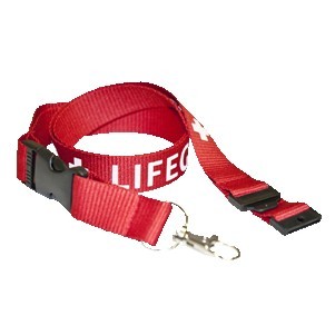 3 Day: Custom Printed 3/4" Flat Lanyard w/Clasp, Buckle, Snap Breakaway