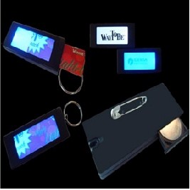 LED Back Light Name Badge