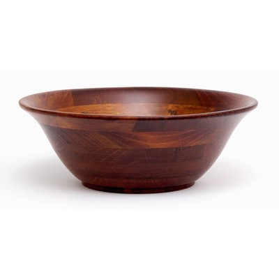 Lipper Cherry Finish Flared/ Footed 14" Bowl