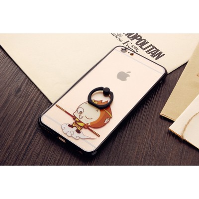 Little Monkey Phone Case w/Finger Buckle For Smart Phone