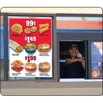 Window-Cals® Perforated One Way Vision Vinyl (Digital Print) (18" x 24")