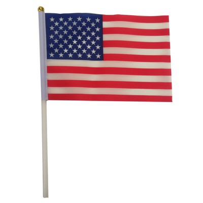 18"x12" Double side Custom Hand Held Stick Flags