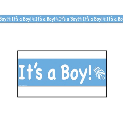 It's A Boy Party Tape