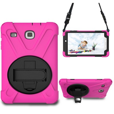 Kidder Galaxy Tab A 10.1 360 degree Rotating Case (Pink)