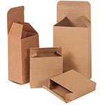 Reverse Tuck Heavy Weight Flap Kraft Box (5"x3.25"x7.25")