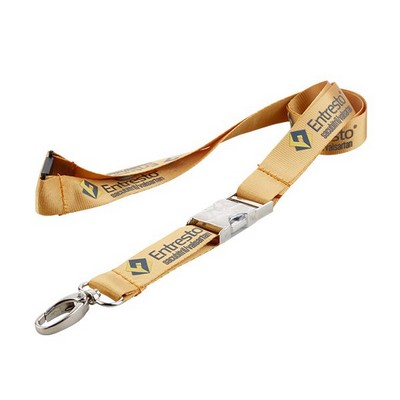 ?' Custom Nylon Lanyard