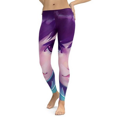 Custom Dye Sublimated Fashion Leggings - 100% USA MADE