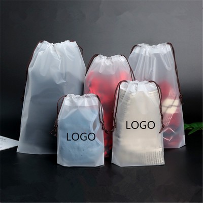 Matte Waterproof Drawstring Bag