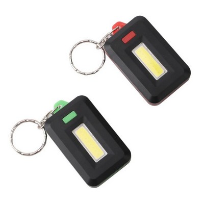 Rectangle COB LED Keychain