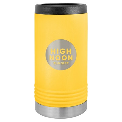 Polar Camel Slim Can Holder, Yellow