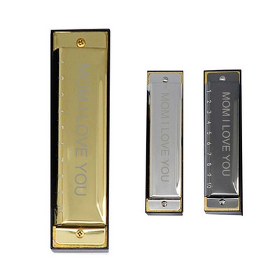 10 Holes C Key Blues Harmonica