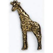 Giraffe Stock Casting Lapel Pin