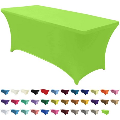 6' Fitted Stretch Table Cover Display