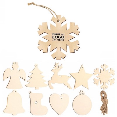 Hanging Wooden Christmas Ornament