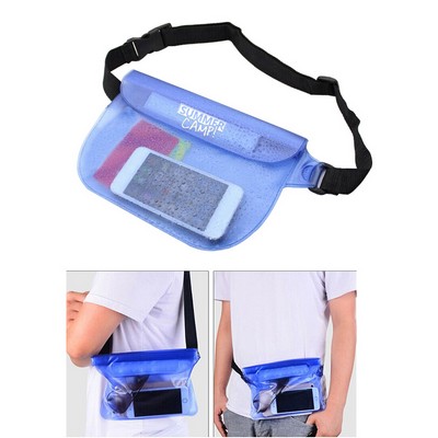 Waterproof Waist Pouch Bag w/Adjustable Strap