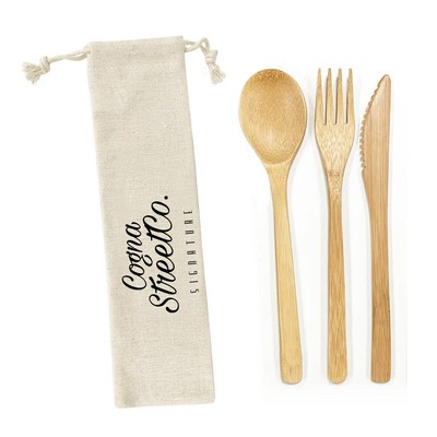 Bamboo Cutlery Set