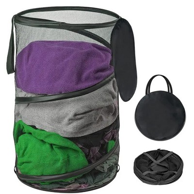 Collapsible Mesh Popup Laundry Hamper