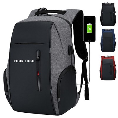 Large Capacity USB Backpack