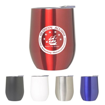 Mugs - 10 oz Stainless Steel Goblet Double Walled