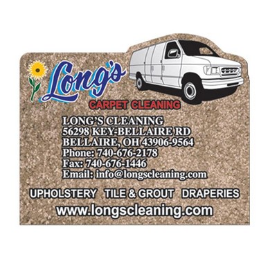 2.5"X3" Delivery Van Stock Shape Vinyl Magnet - 20mil