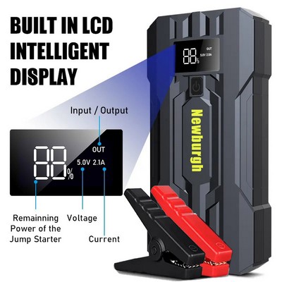 Portable Emergency battery booster 12V Automotive Power Pack Portable Car Battery Jump Starter