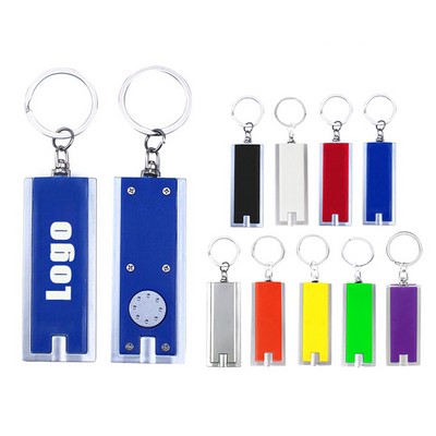 LED Flashlight With Keychain