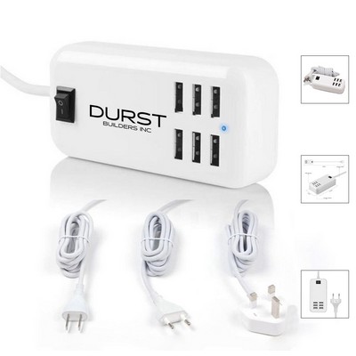 Multi-Function 6 Ports USB Socket