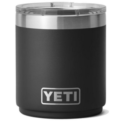 YETI® Rambler® 10 Oz. Black Lowball Tumbler