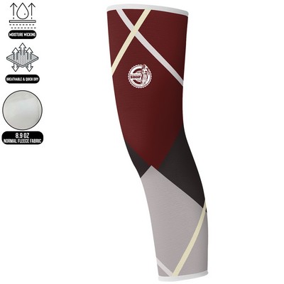 Unisex Full Sublimation Cycling Leg Warmers