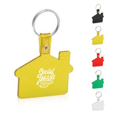 House Shaped Soft Keychain