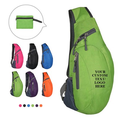 Men Women Foldable Sling Bags