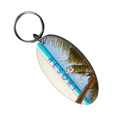 Oval Shaped Keychains