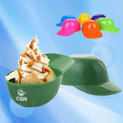 Baseball Helmet Ice Cream Bowl