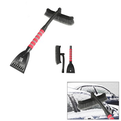 Rotatable Ice Scraper With Snow Brush