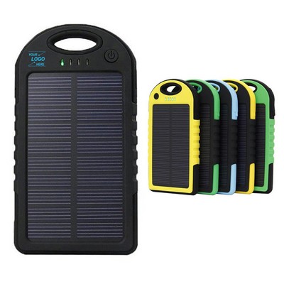 5000mAh Portable Universal Solar Power Bank