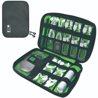 Compact Portable Cable Organizer Bag