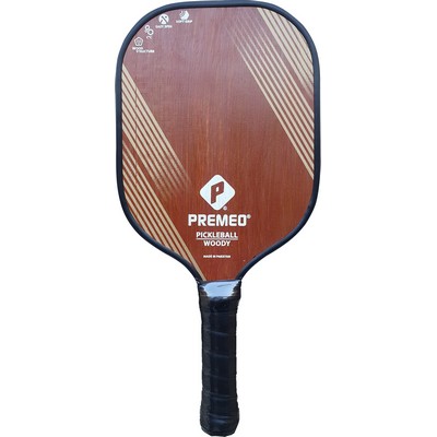 Woody - 100% Wood Core Pickleball Racket