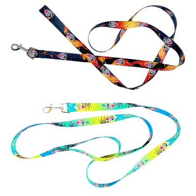 NEW Paw Power Dye-Sub Pet Collars (X-Small/Medium) Adjustable Size Full Custom PMS Colors