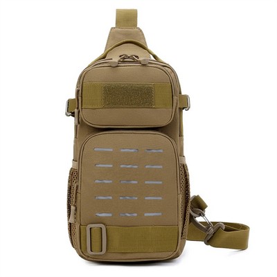 Reflective Tactical Sling Bag Shoulder Chest Pack