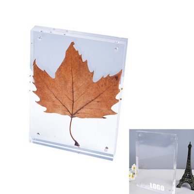 Self-Standing Magnetic Acrylic Photo Frame