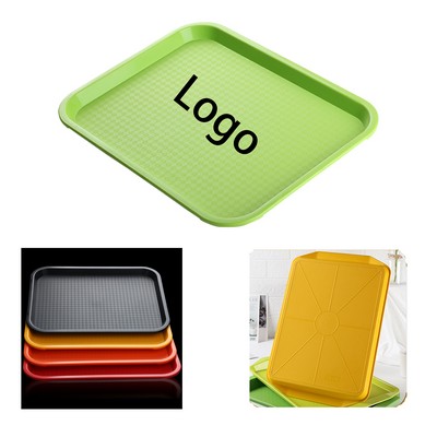 Plastic Rectangular Anti Slip Cutlery Tray