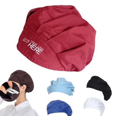 Adjustable Bouffant Scrub Caps