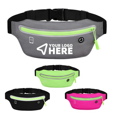 Waterproof Anti-theft Brush Anti-scanning Belt Pouch