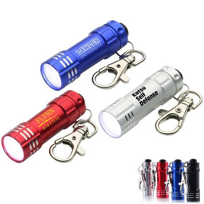 Bright Shine LED Flashlight Key Chain